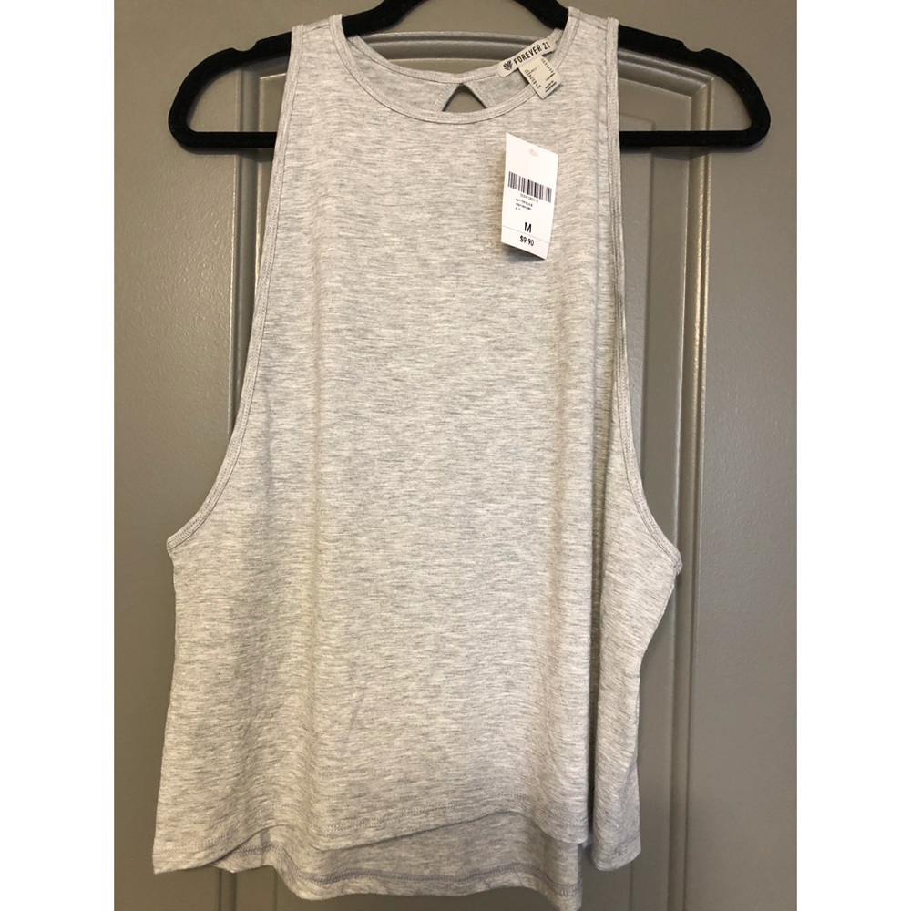 NWT New Forever 21 Active Open-Back Tank Top